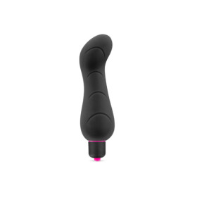 Vibromasseur noir 7 vitesses courbé point G waterproof 